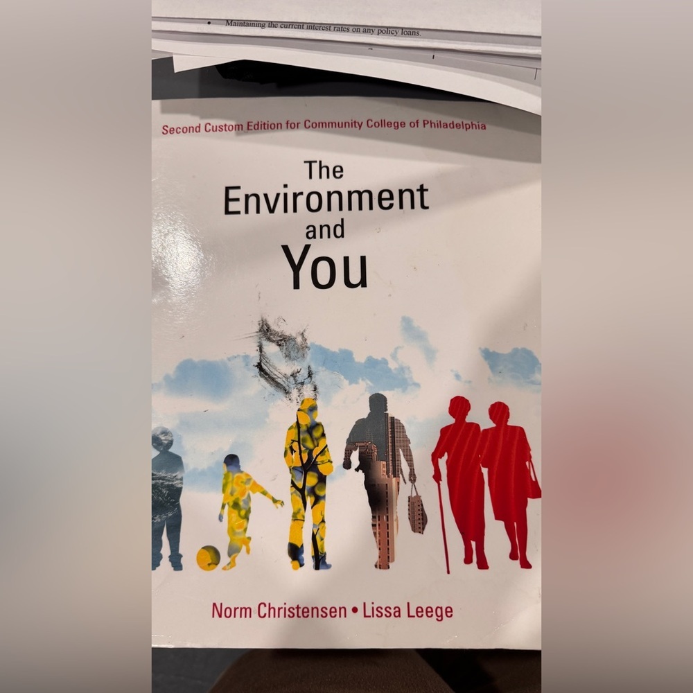 The Environment and You Book